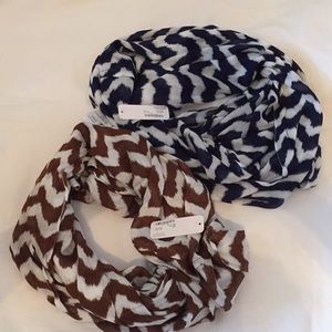 Charming Charlie (2) Infinity Scarfs